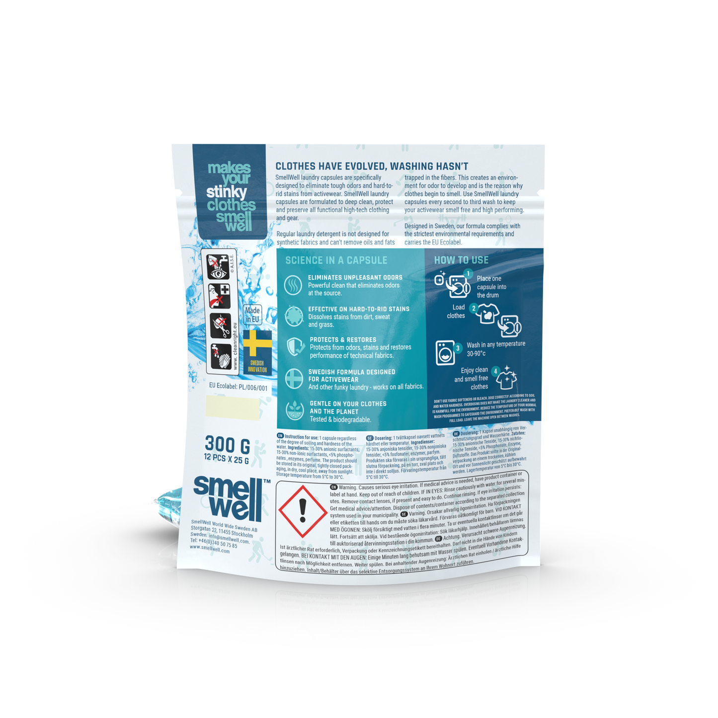 SmellWell Laundry Capsules