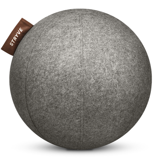 Stryve Active Ball Wool Felt - Warm Grey